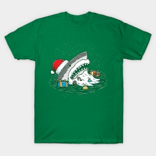 The Santa Shark T-Shirt